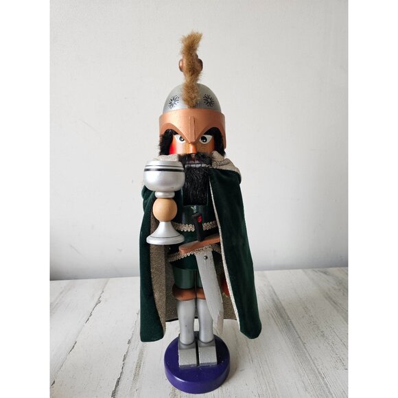 Steinbach Xmas dove soldier cup sword nutcracker - Picture 1 of 14